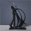 Abstract Resin Musician Sculpture - Social dance - { shop_name }} - Review