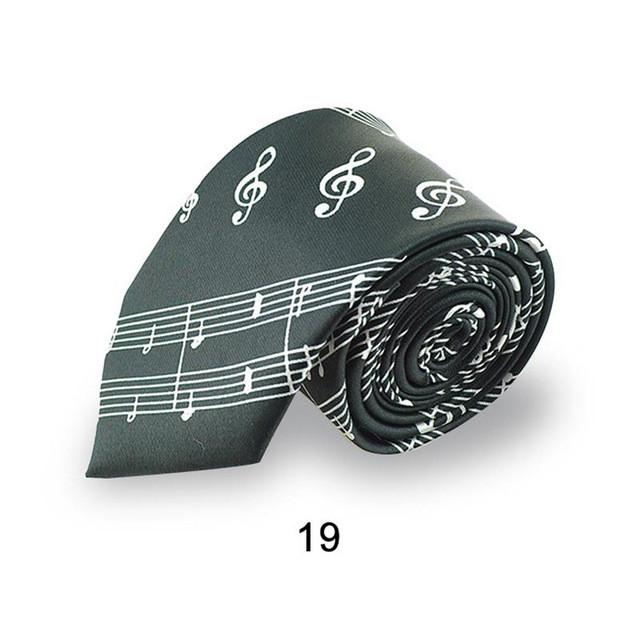 Musical Score Neck Tie - Artistic Pod
