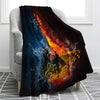 Music Note Guitar Piano Blanket