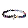 Free - Colorful Stone Music Note Bracelet