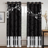 Stylish Music Piano Keys Curtains