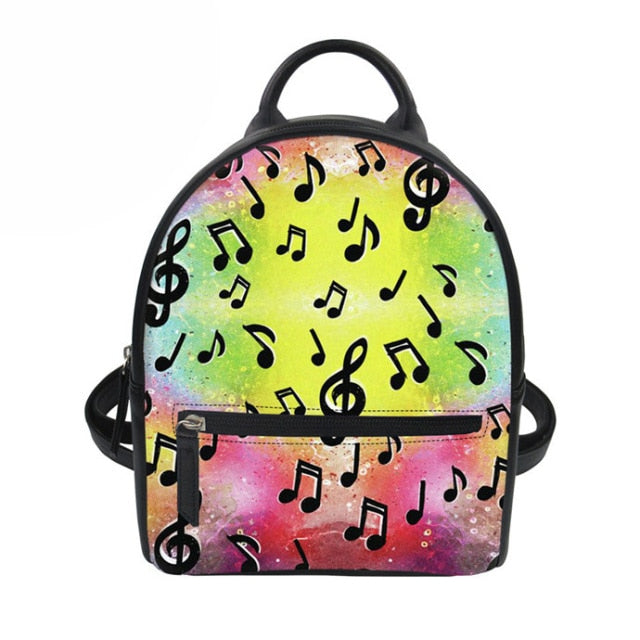 Leather Belt Strap Guitar Mini Backpack