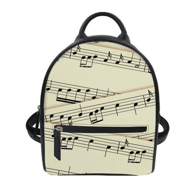 Leather Belt Strap Guitar Mini Backpack