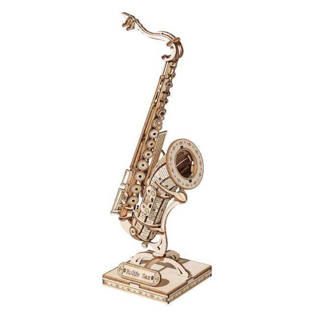 3D Music Instrument Wooden Puzzle - Saxophone - { shop_name }} - Review