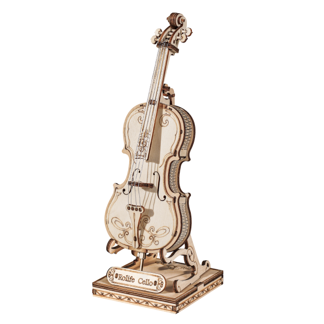 3D Music Instrument Wooden Puzzle - Cello - { shop_name }} - Review