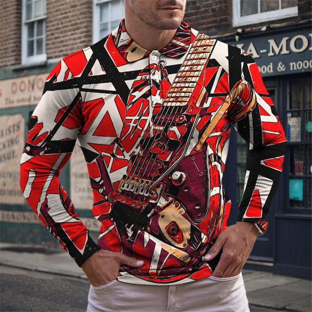 Guitar Instrument 3D Shirt