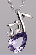 Musical Note Pendant Necklace - Artistic Pod