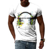 Creative Guitar Round Neck T-shirt