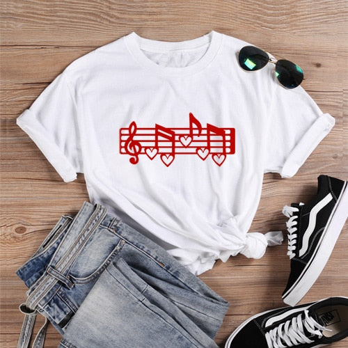 Music Love Symbol T-shirt