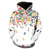 Colorful Music Notes Hoodie