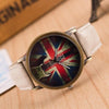 "God Save The Queen" Quartz Watch - White - { shop_name }} - Review