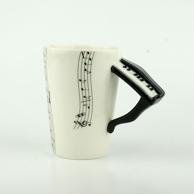 Piano Ceramic Cup - Artistic Pod