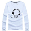 Music Rock Headset Long Sleeve T-Shirt