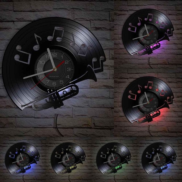 In Love With Music Wall Clock
