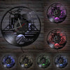 LED Drum Kits Wall Clock