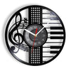 Treble Clef Music LED Wall Clock