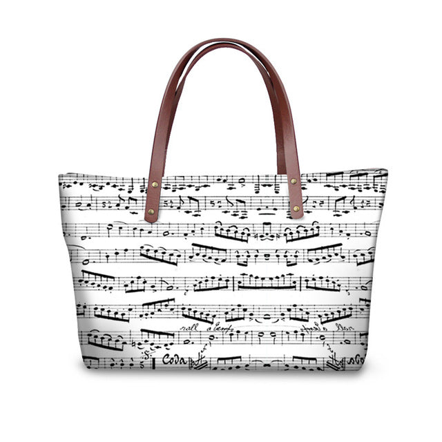 Music Note Design Bag Set