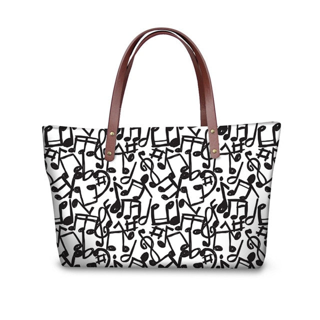 Music Note Design Bag Set