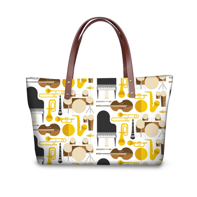 Music Note Design Bag Set