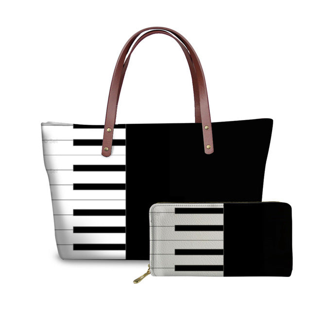 Music Note Design Bag Set