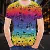 Music Note Casual T-Shirt