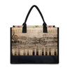 Piano Key Portable Tote Bag