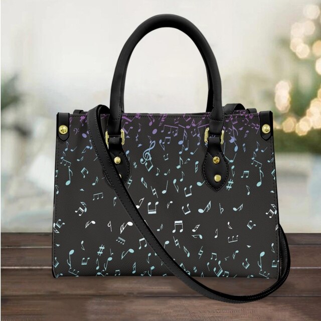 Piano Musical Note Hand Bag