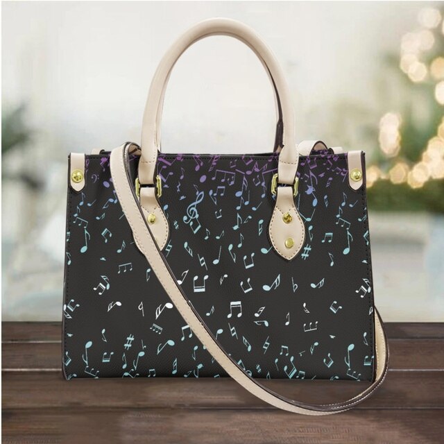 Piano Musical Note Hand Bag
