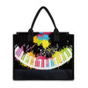 Piano Key Portable Tote Bag