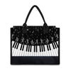 Piano Key Portable Tote Bag