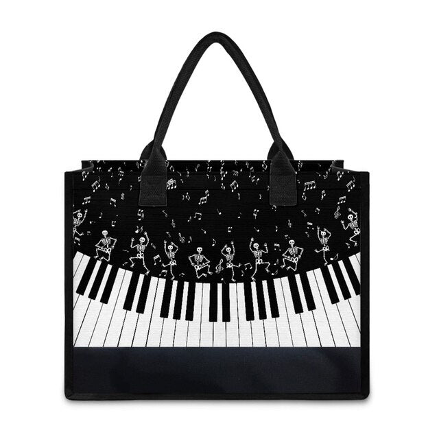 Piano Keys Tote Bag