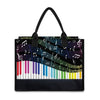 Piano Key Portable Tote Bag