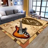 3D Music Area Rug - Vintage Guitar / 150x200cm - { shop_name }} - Review