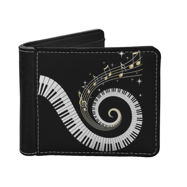 Music Notes Design Wallet