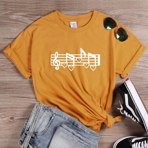 Music Love Symbol T-shirt
