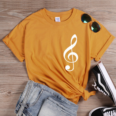 Treble Clef Casual T-shirt