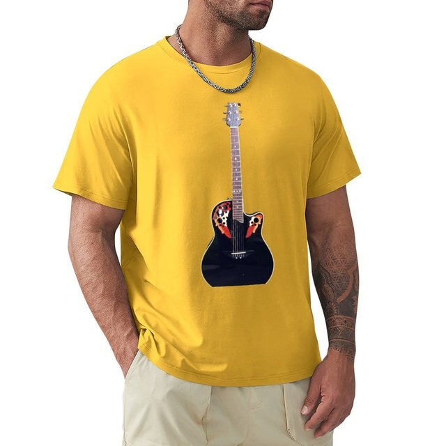 Comfortable Guitar Cotton T-Shirt