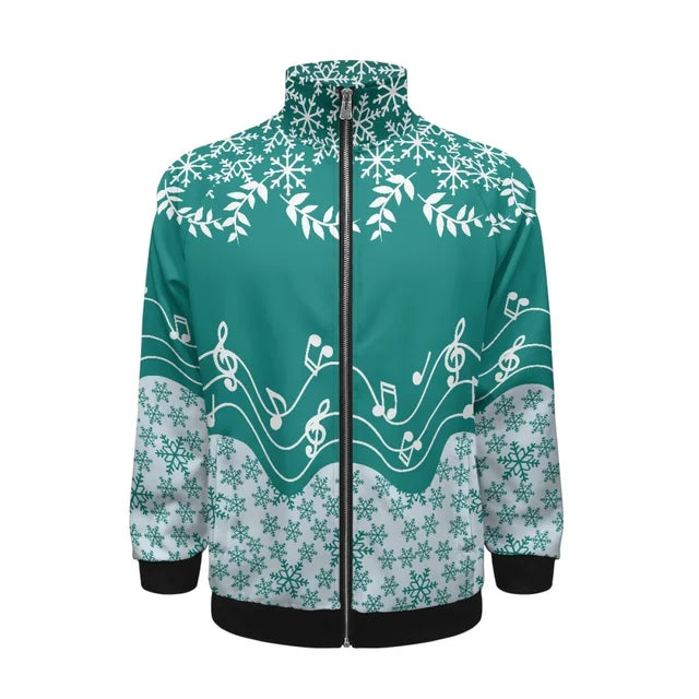 Music Note Christmas Jacket