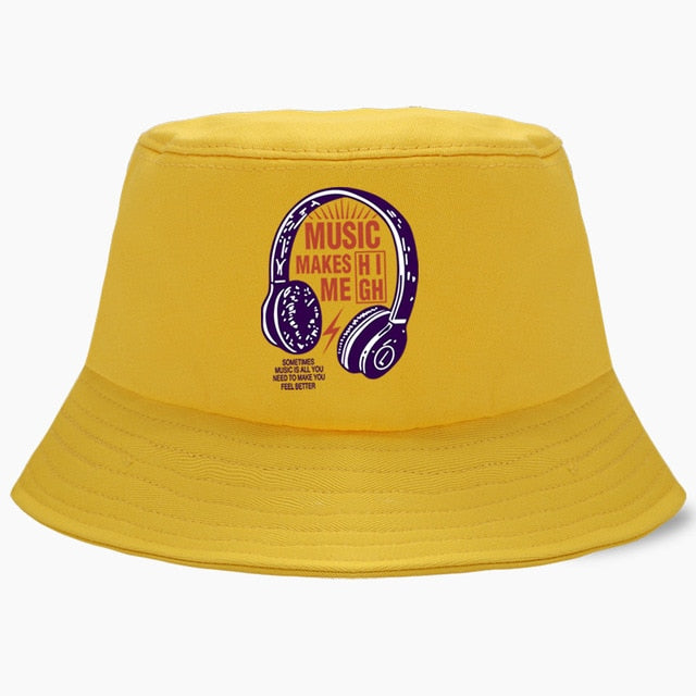 Music Headset Bucket Hat