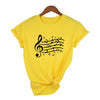 Music Notes Melody T-shirt