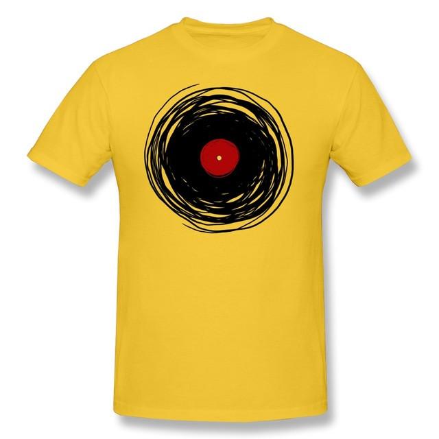 Vinyl Record Retro Music DJ Man T-Shirt