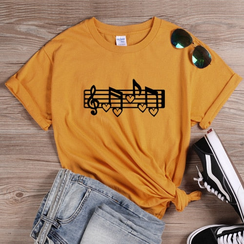 Music Love Symbol T-shirt