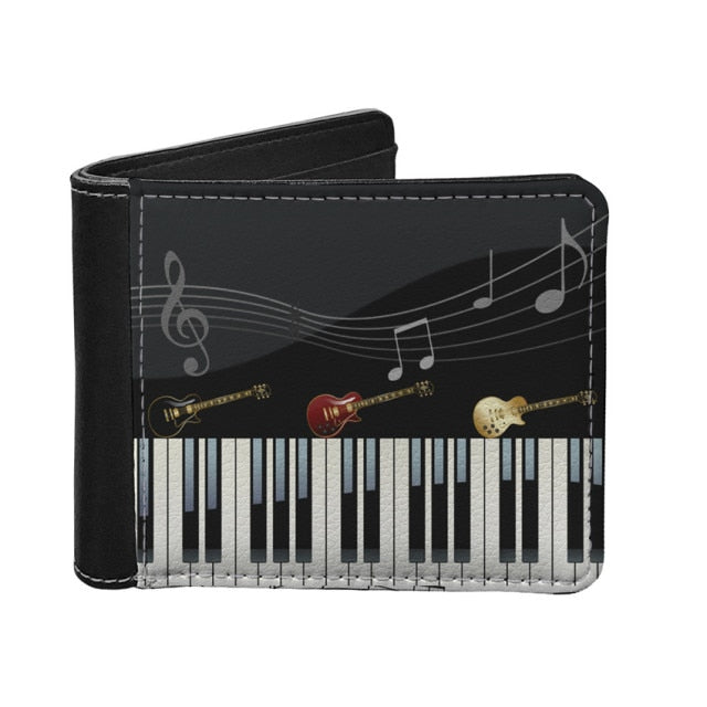 Music Notes Design Wallet