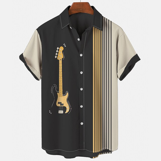 Guitar Short Sleeve Shirt