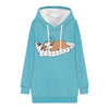 Mouse Piano Key Hoodie Dress