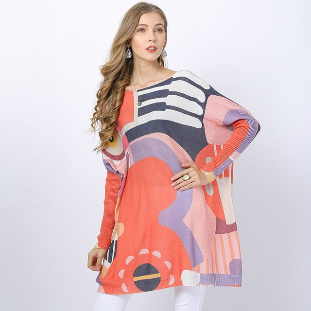 Music Bat Wings Pull-Over Top