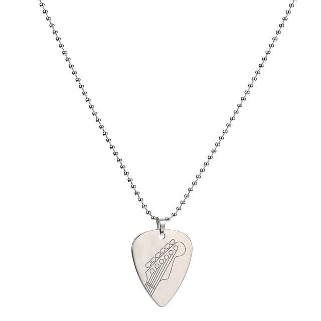 Rock and Roll Guitar Pick Stainless Steel