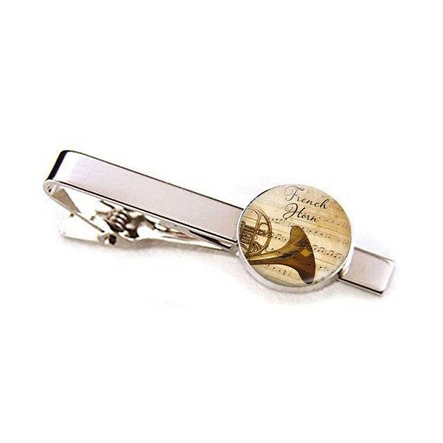 Vintage Music Tie Clip