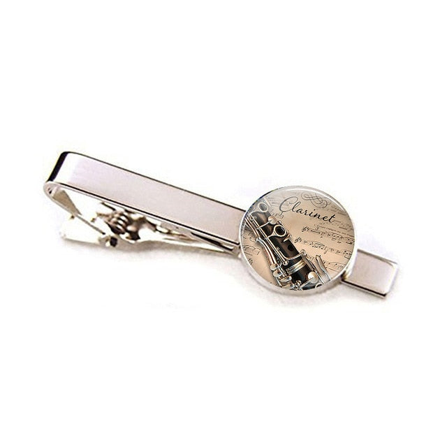 Vintage Music Tie Clip