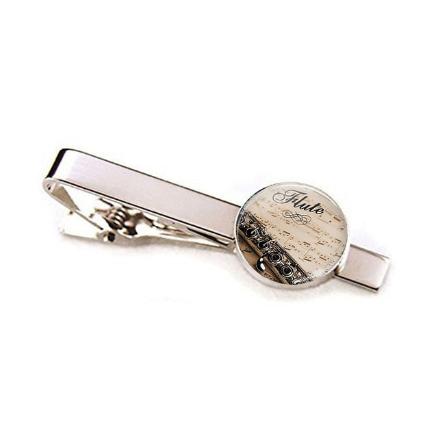 Vintage Music Tie Clip